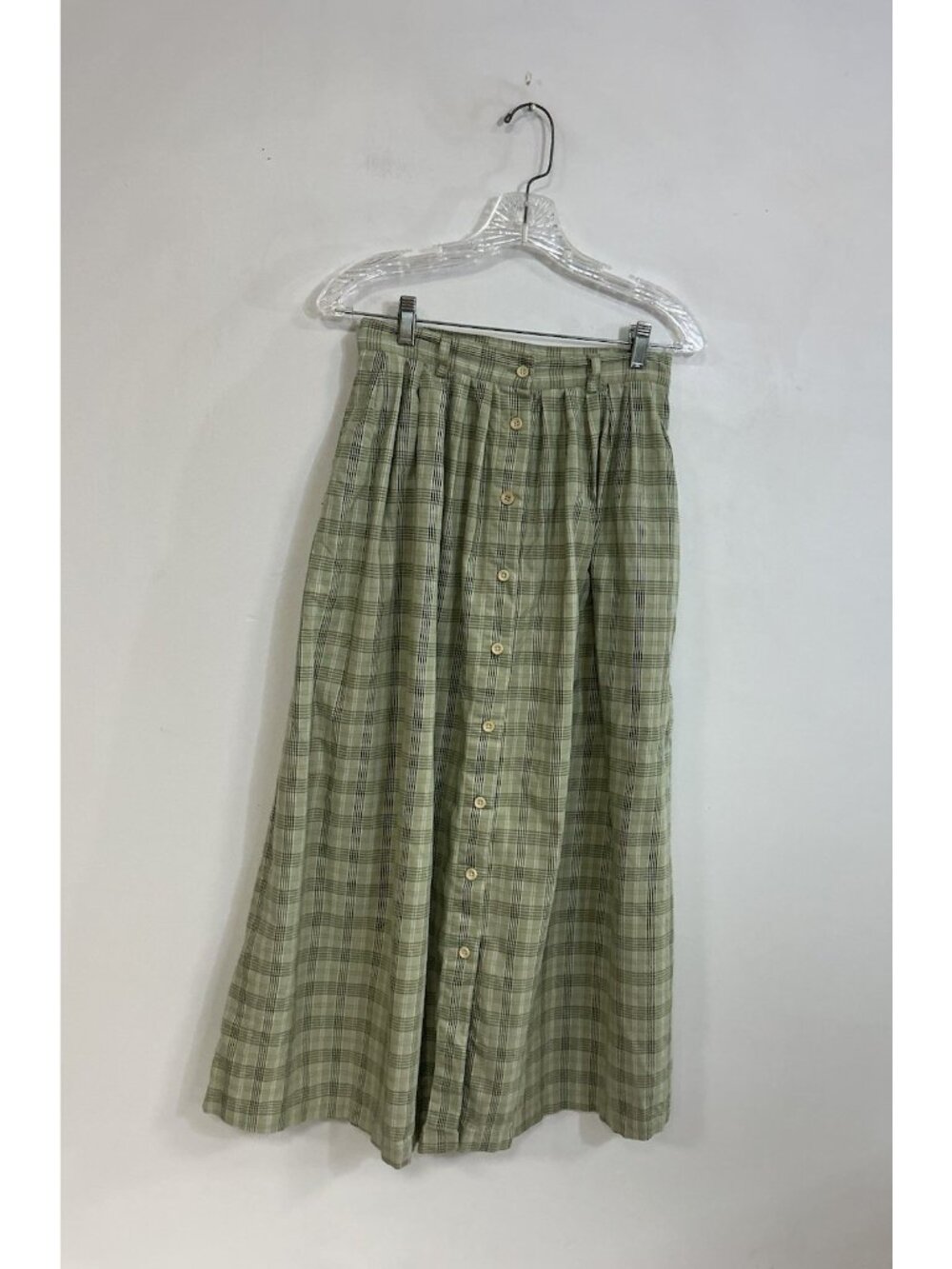 Smith & Hawken Plaid Maxi Skirt Y2K Preppy Academia Womens 10